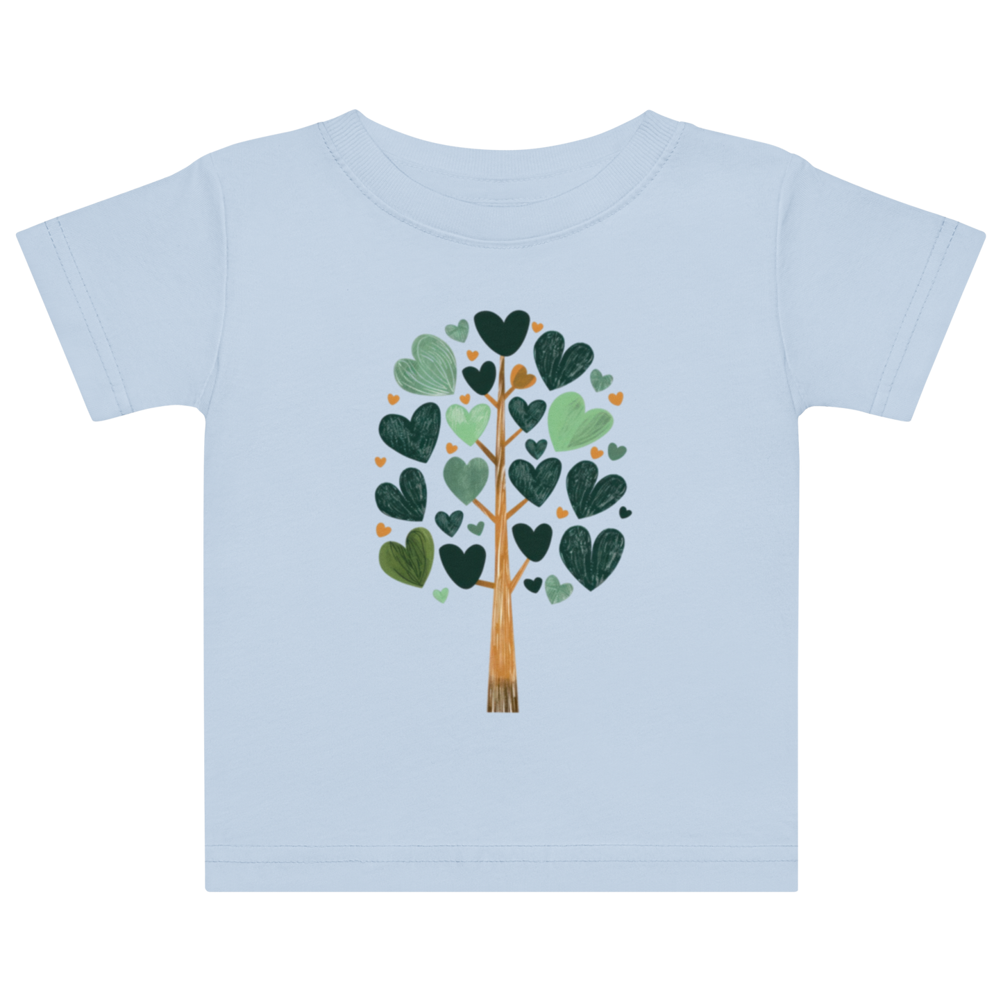 Baby-T-shirt – Hjärtträd