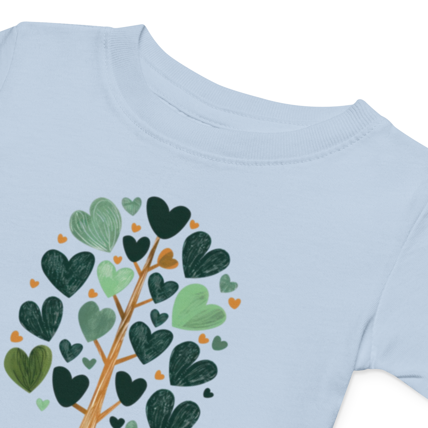 Baby-T-shirt – Hjärtträd