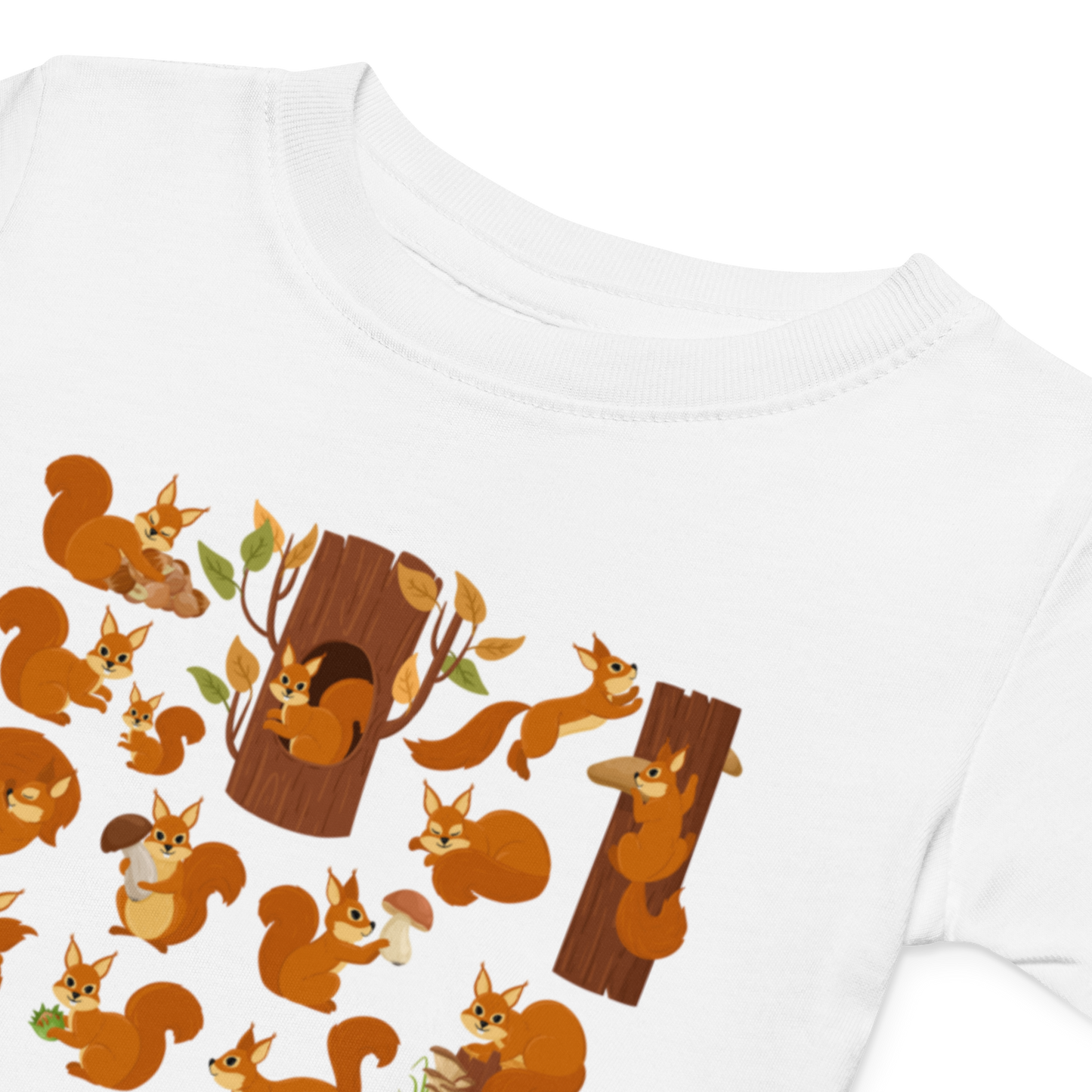 Baby-T-shirt – Lekfulla Ekorrar