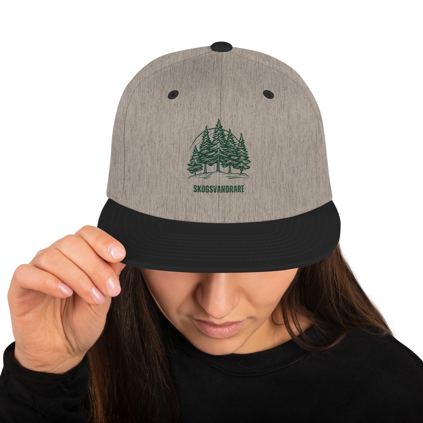Snapback Keps - Skogsvandrare (broderad)