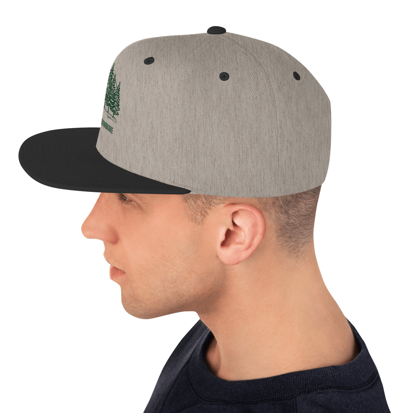 Snapback Keps - Skogsvandrare (broderad)