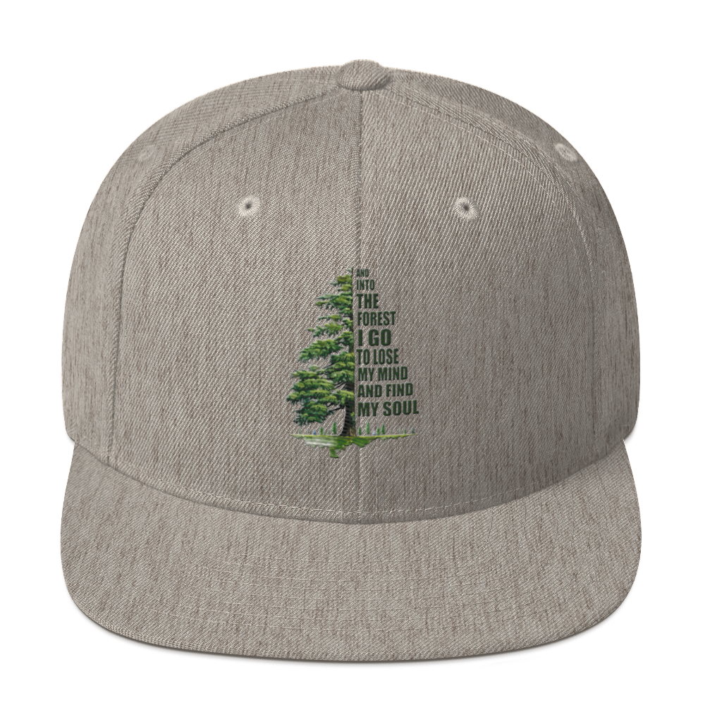 Snapback Keps - Skogssjäl (broderad)