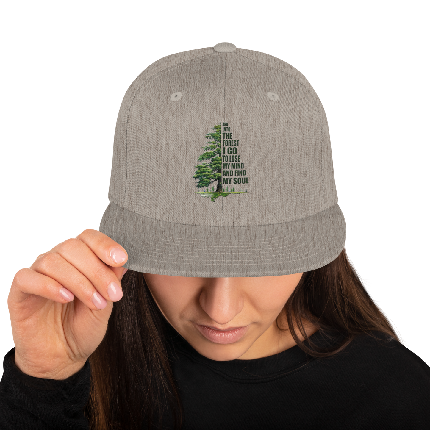Snapback Keps - Skogssjäl (broderad)