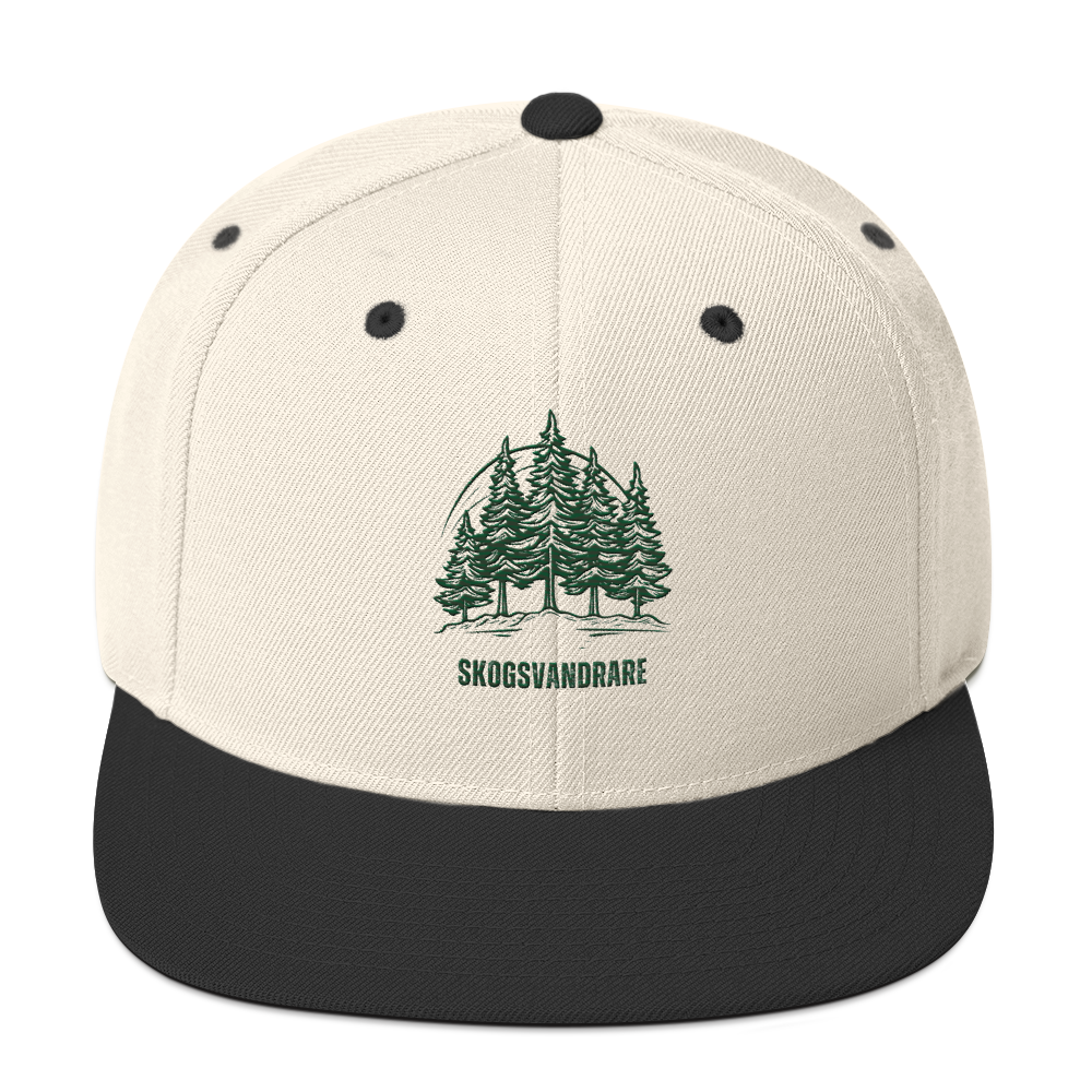 Snapback Keps - Skogsvandrare (broderad)