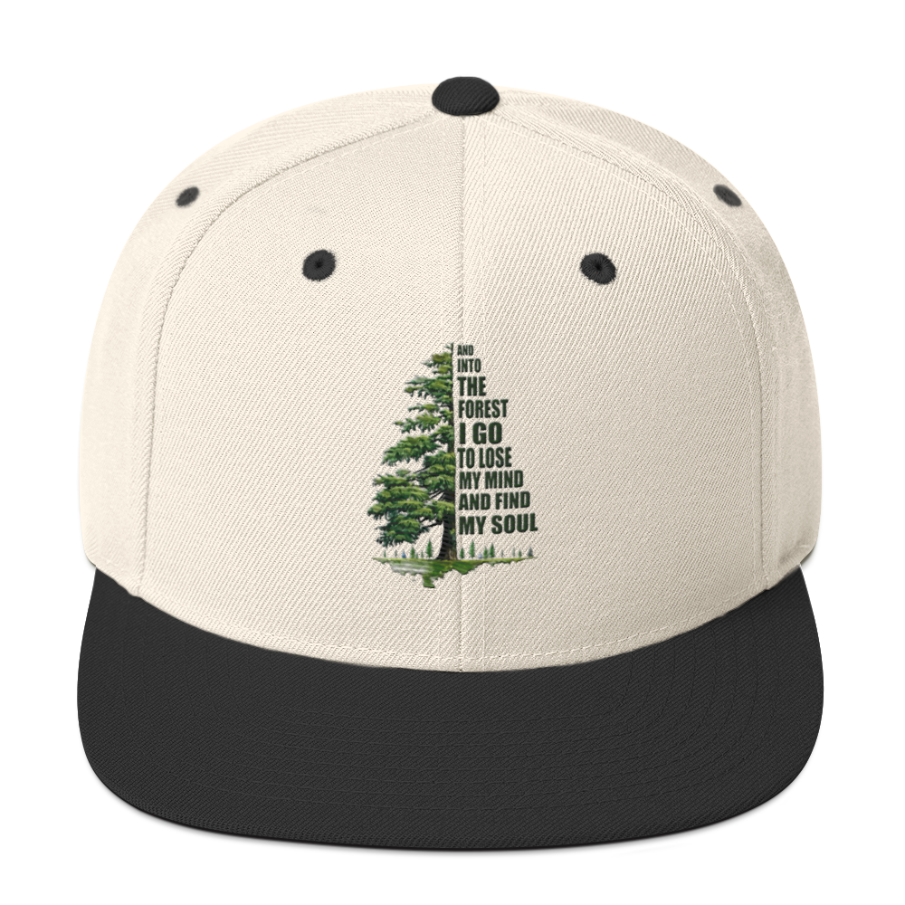 Snapback Keps - Skogssjäl (broderad)
