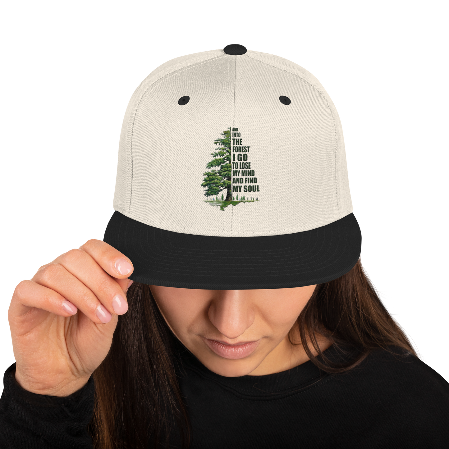 Snapback Keps - Skogssjäl (broderad)