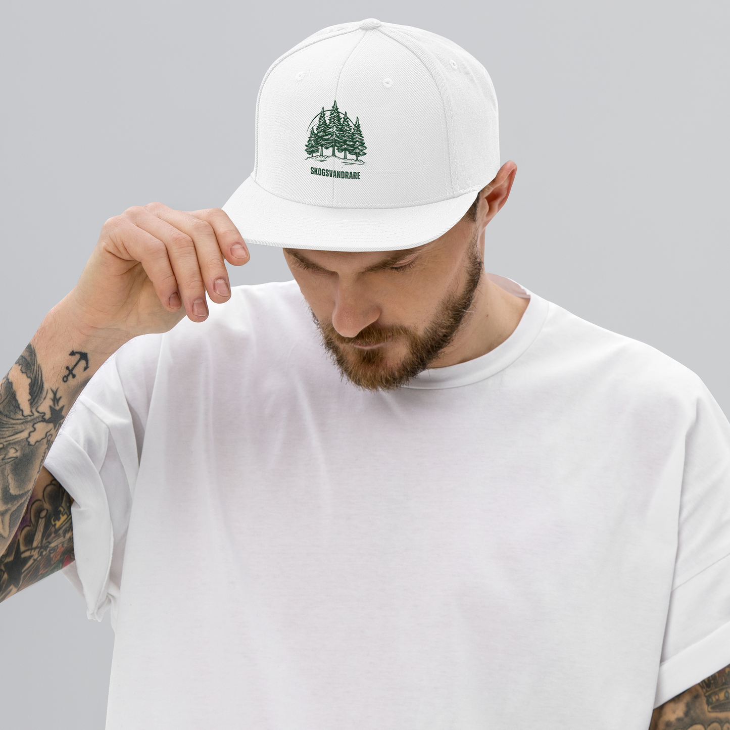 Snapback Keps - Skogsvandrare (broderad)