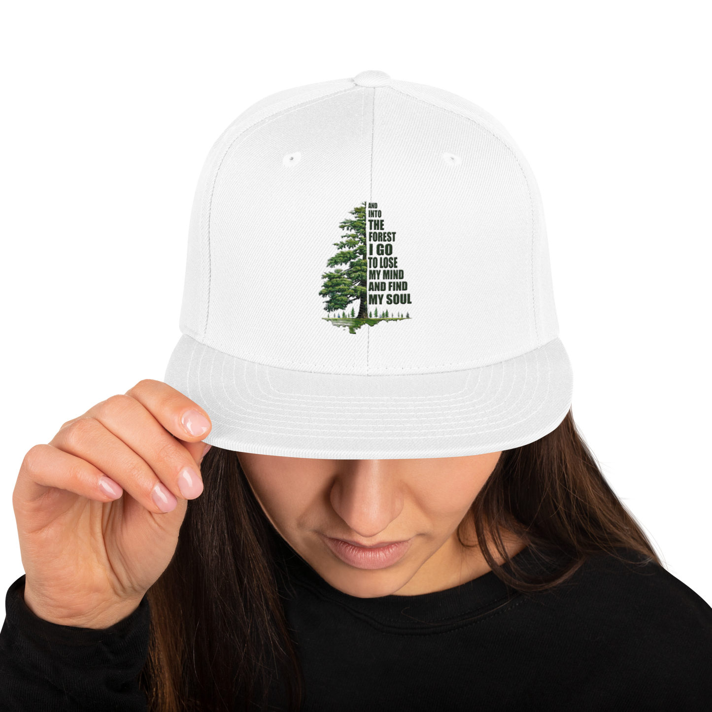 Snapback Keps - Skogssjäl (broderad)