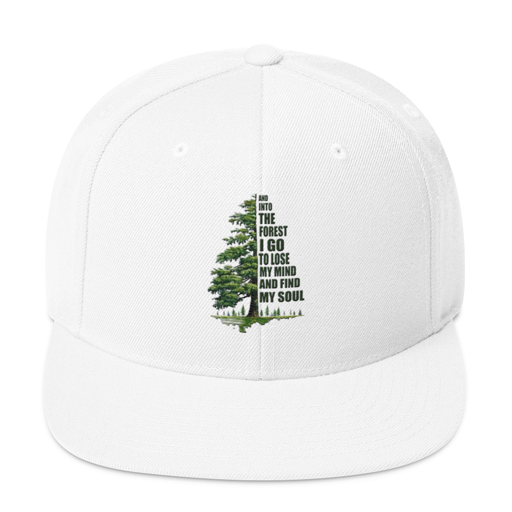 Snapback Keps - Skogssjäl (broderad)