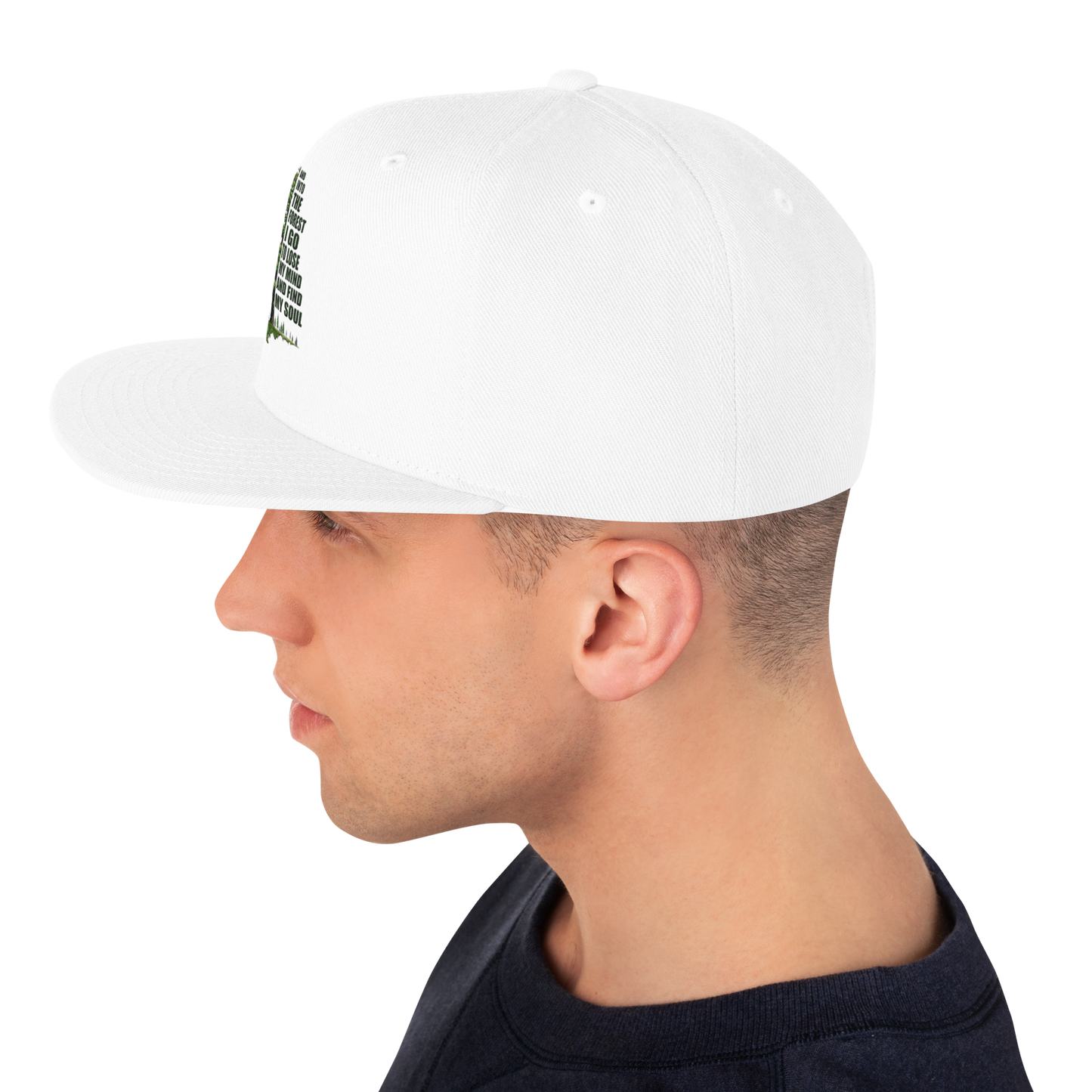 Snapback Keps - Skogssjäl (broderad)