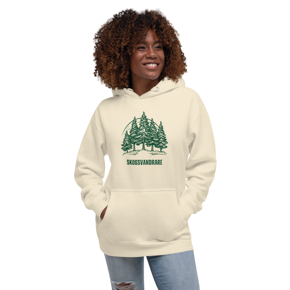 Unisex Premium Hoodie – Skogsvandrare