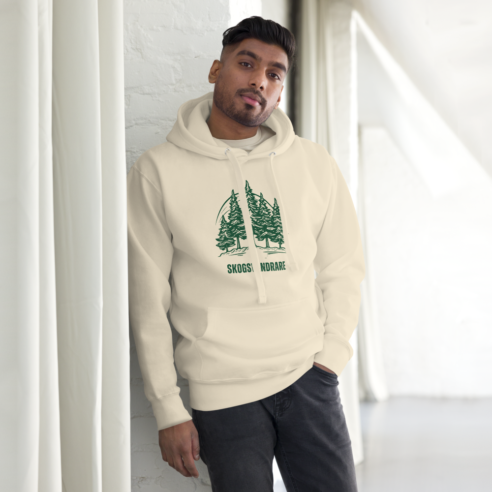Unisex Premium Hoodie – Skogsvandrare