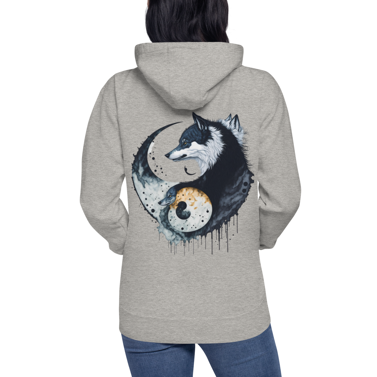 Unisex Premium Hoodie – Yin & Yang Vargar