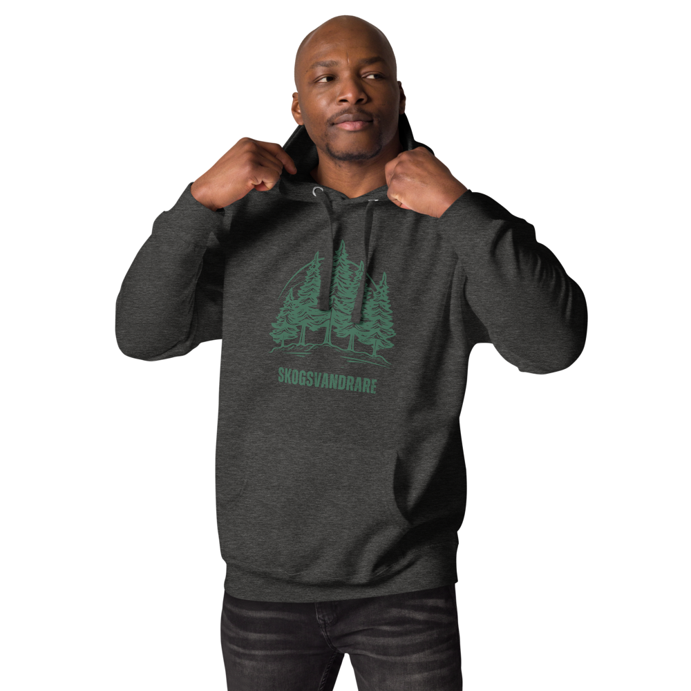 Unisex Premium Hoodie – Skogsvandrare