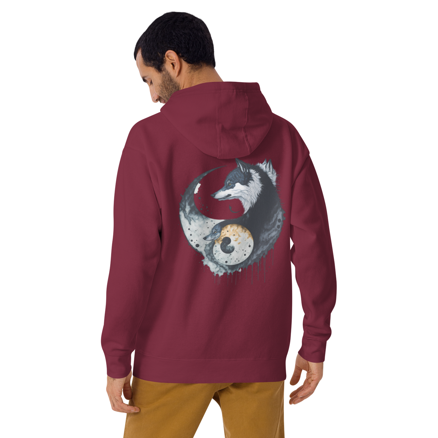 Unisex Premium Hoodie – Yin & Yang Vargar