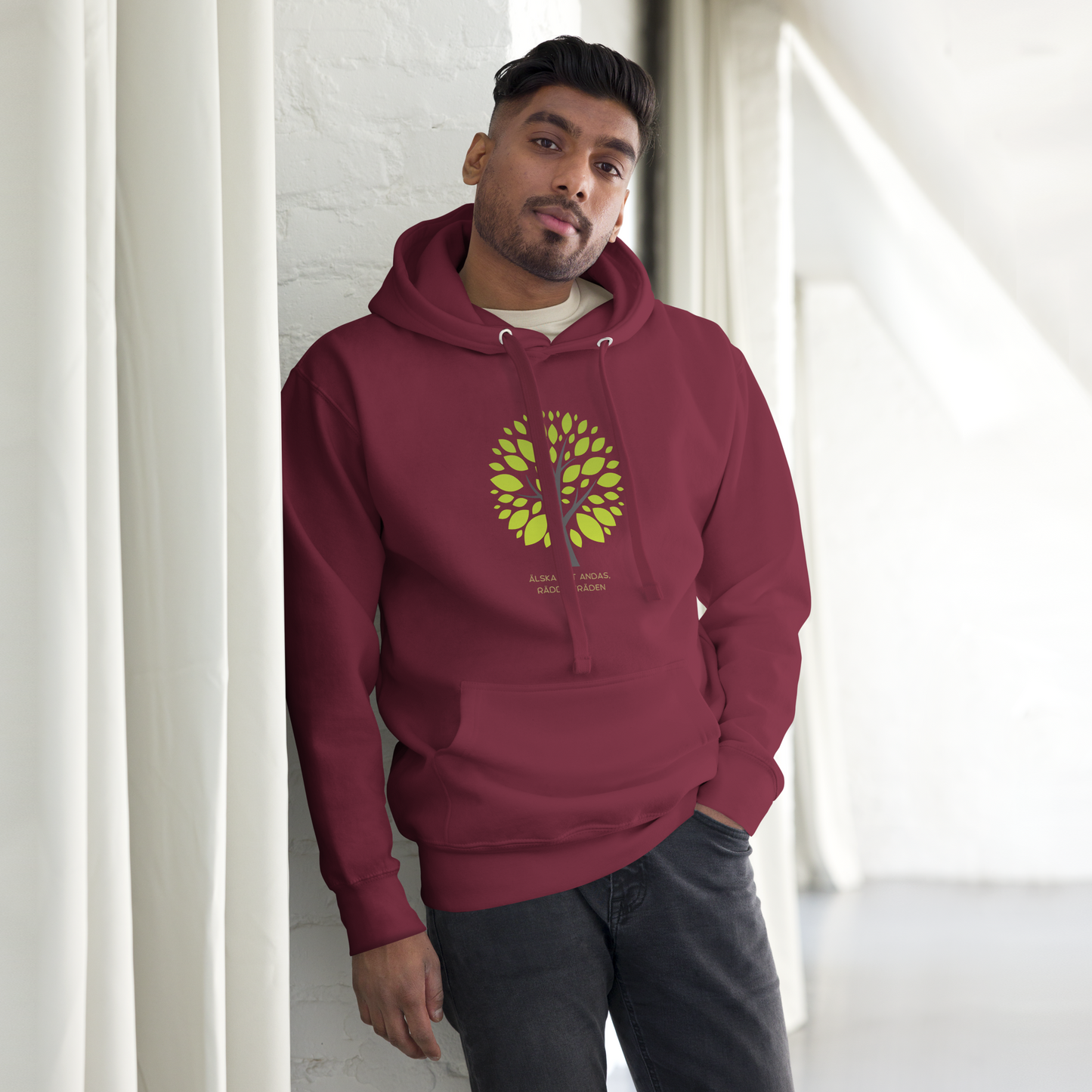 Unisex Premium Hoodie – Rädda Träden