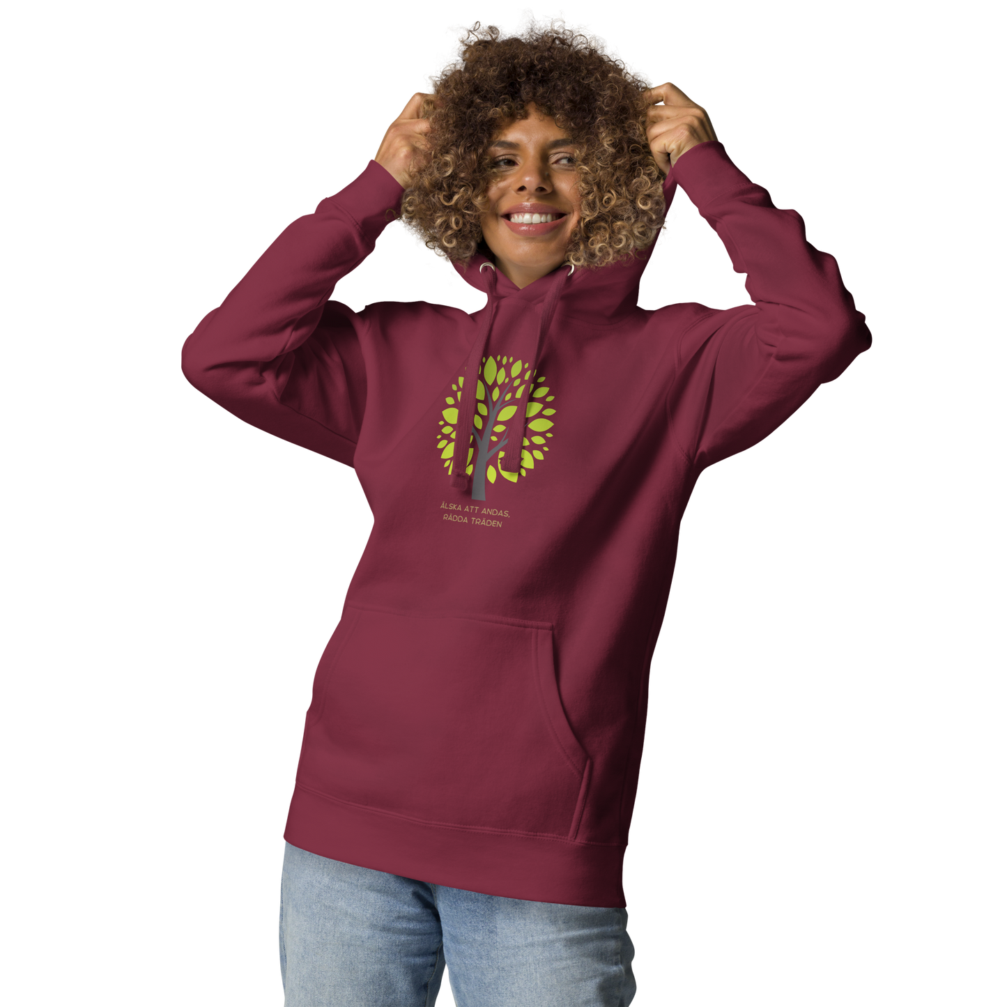Unisex Premium Hoodie – Rädda Träden