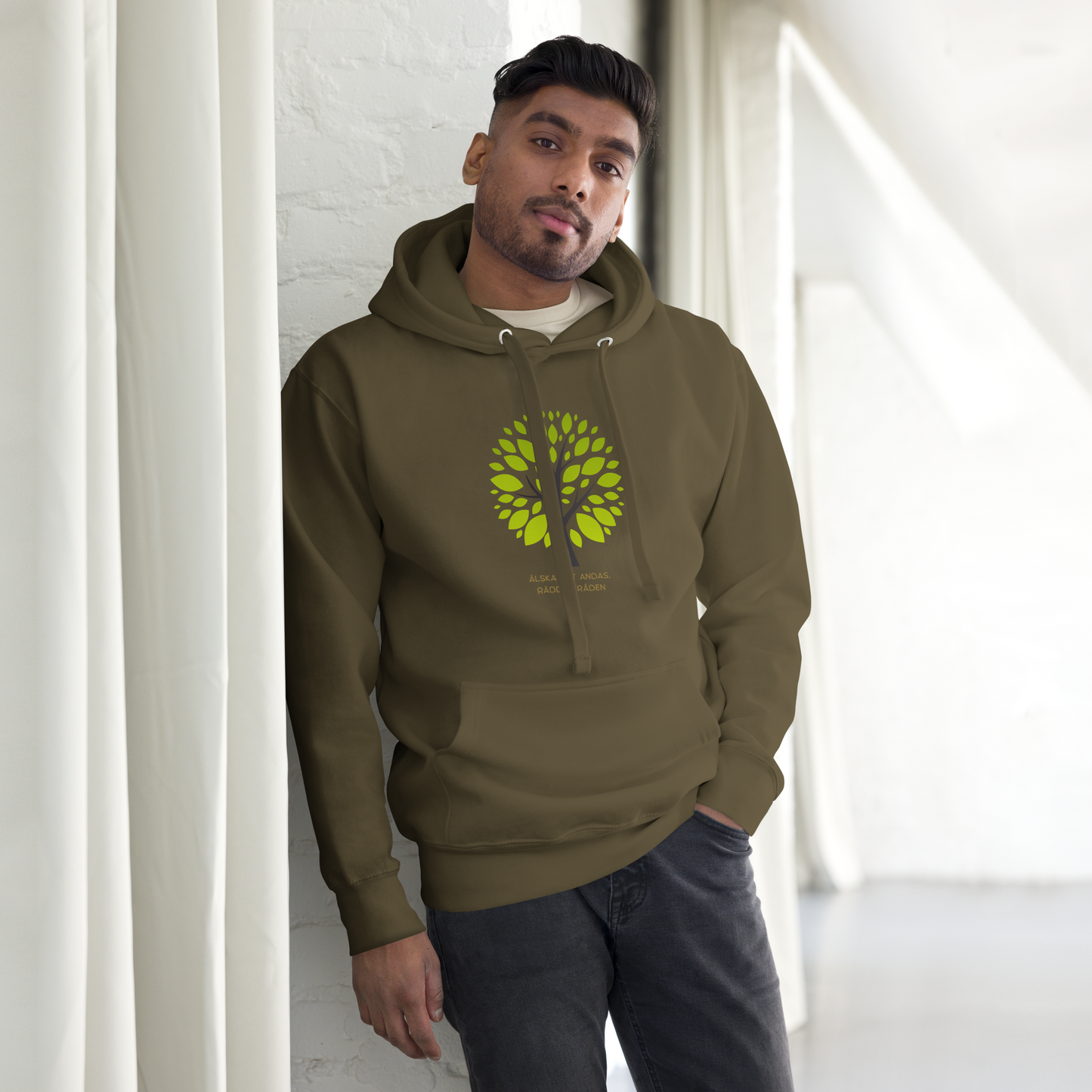 Unisex Premium Hoodie – Rädda Träden