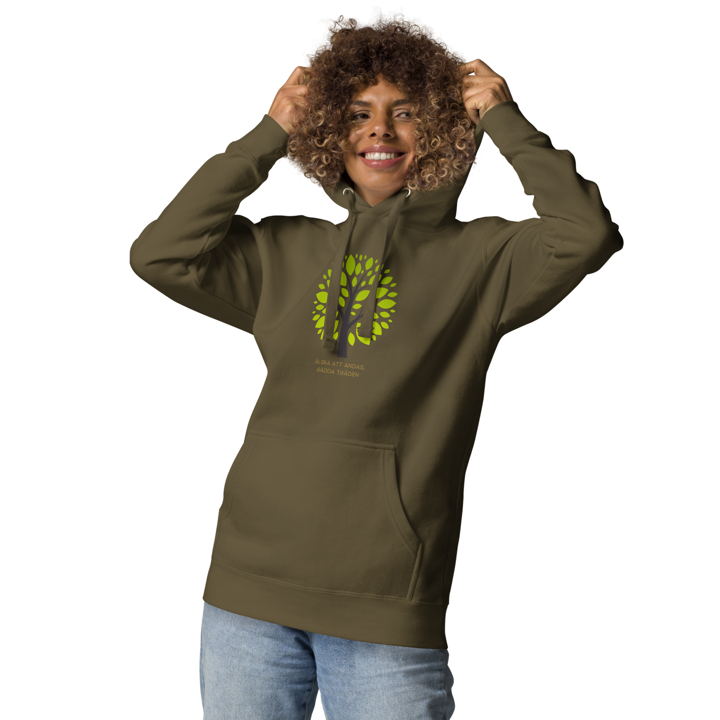 Unisex Premium Hoodie – Rädda Träden
