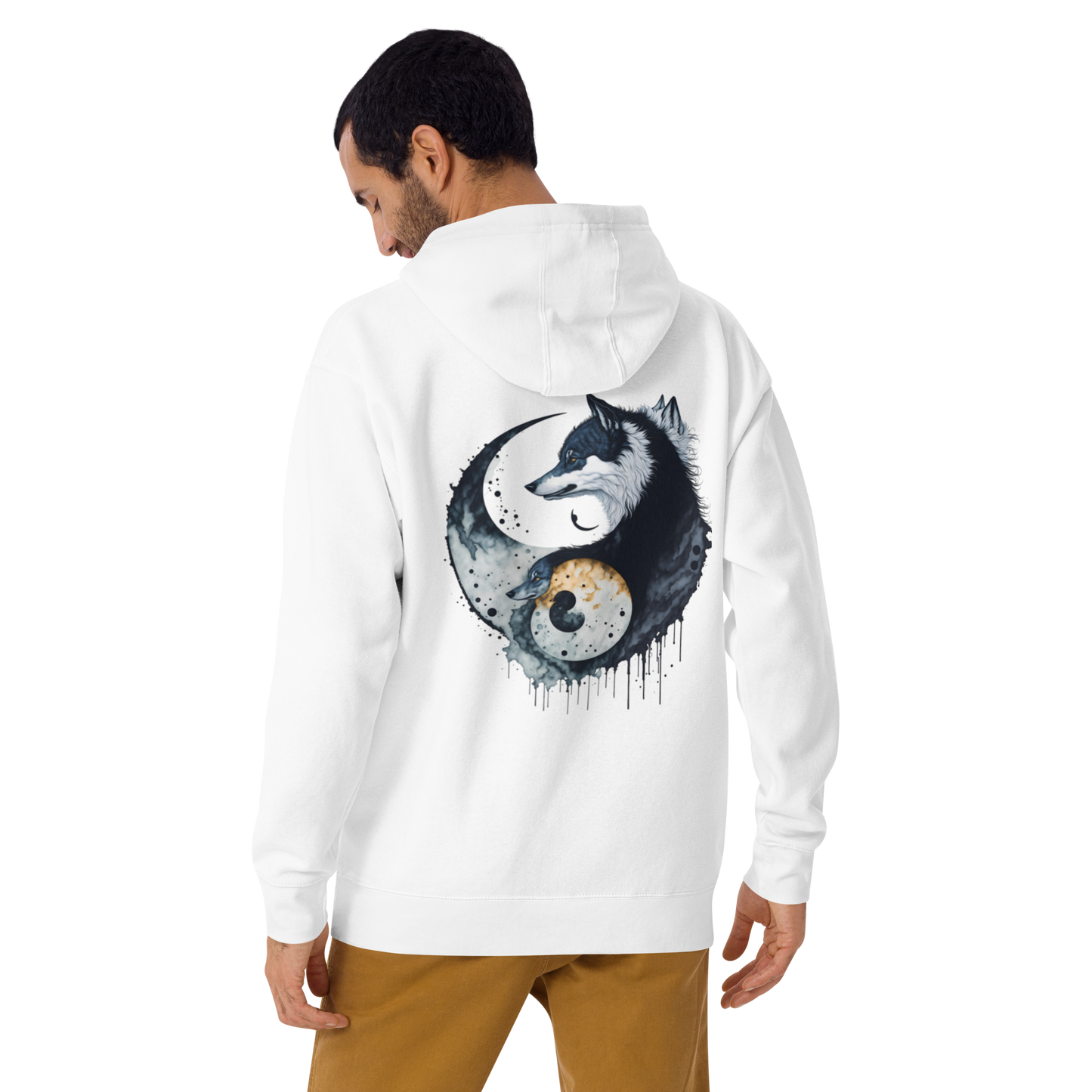 Unisex Premium Hoodie – Yin & Yang Vargar