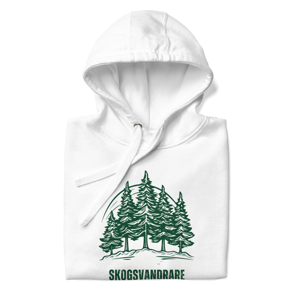 Unisex Premium Hoodie – Skogsvandrare