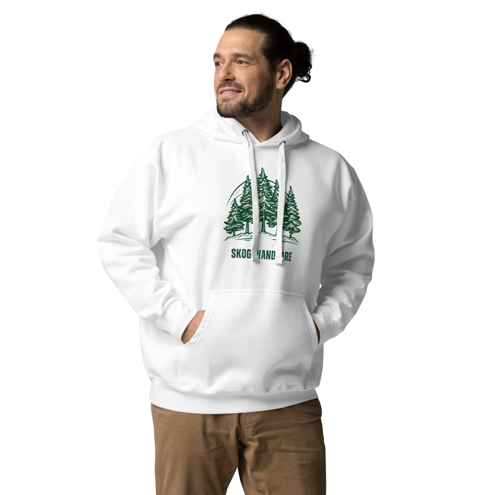 Unisex Premium Hoodie – Skogsvandrare