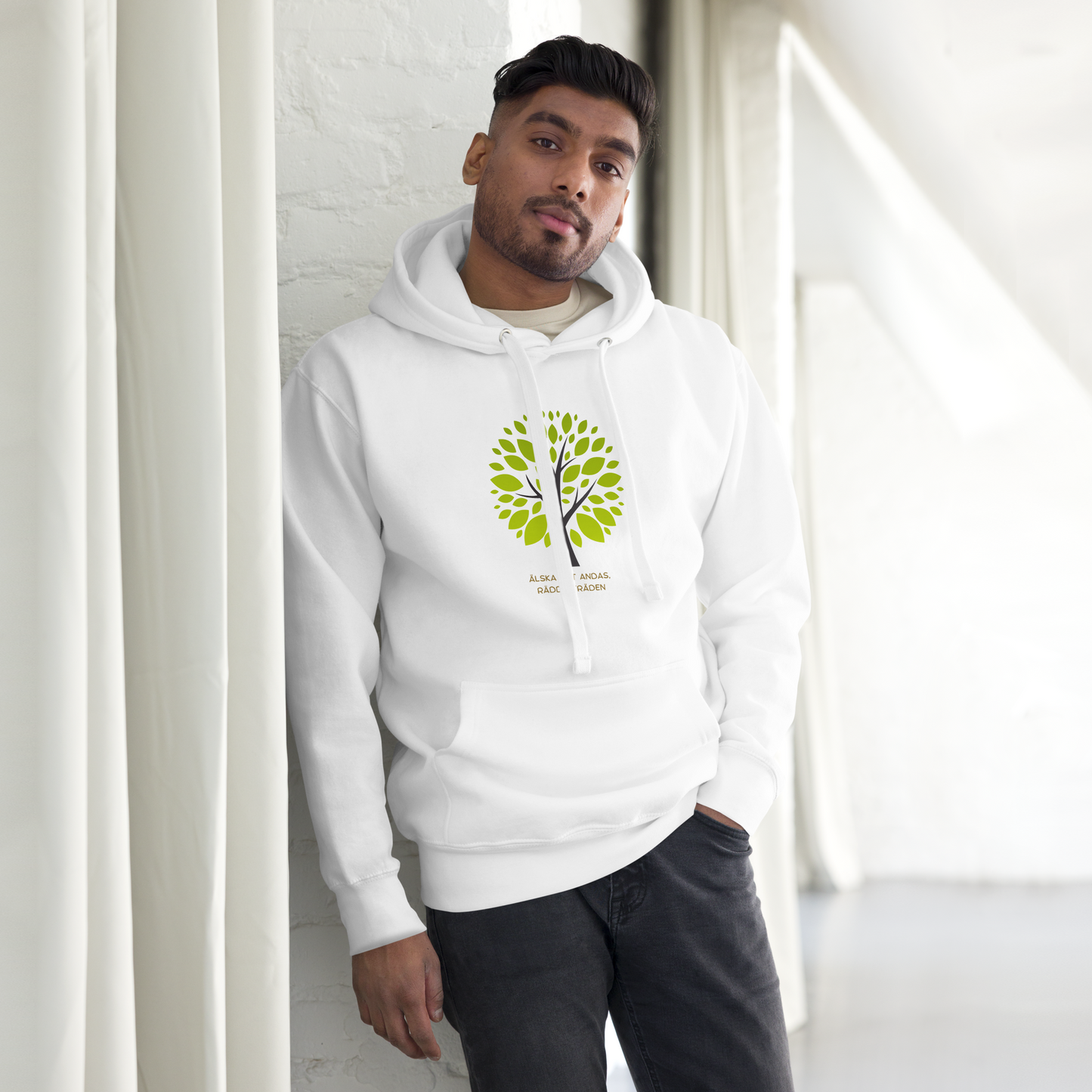 Unisex Premium Hoodie – Rädda Träden