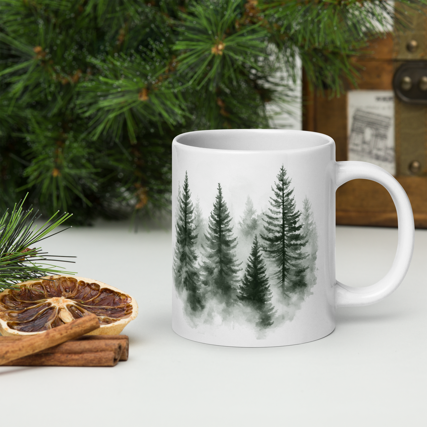 Vit Blank Mugg - Granar