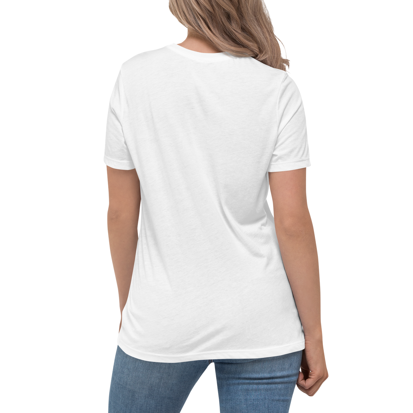 Avslappnad T-shirt för Kvinnor – Bi Dig Själv
