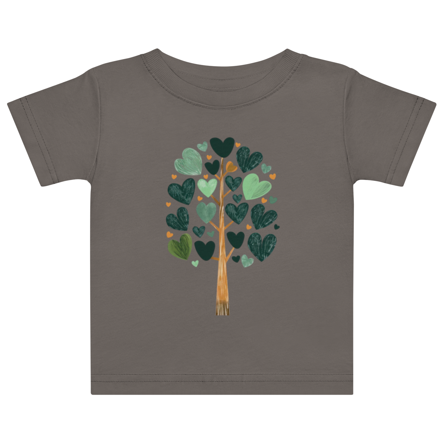 Baby-T-shirt – Hjärtträd