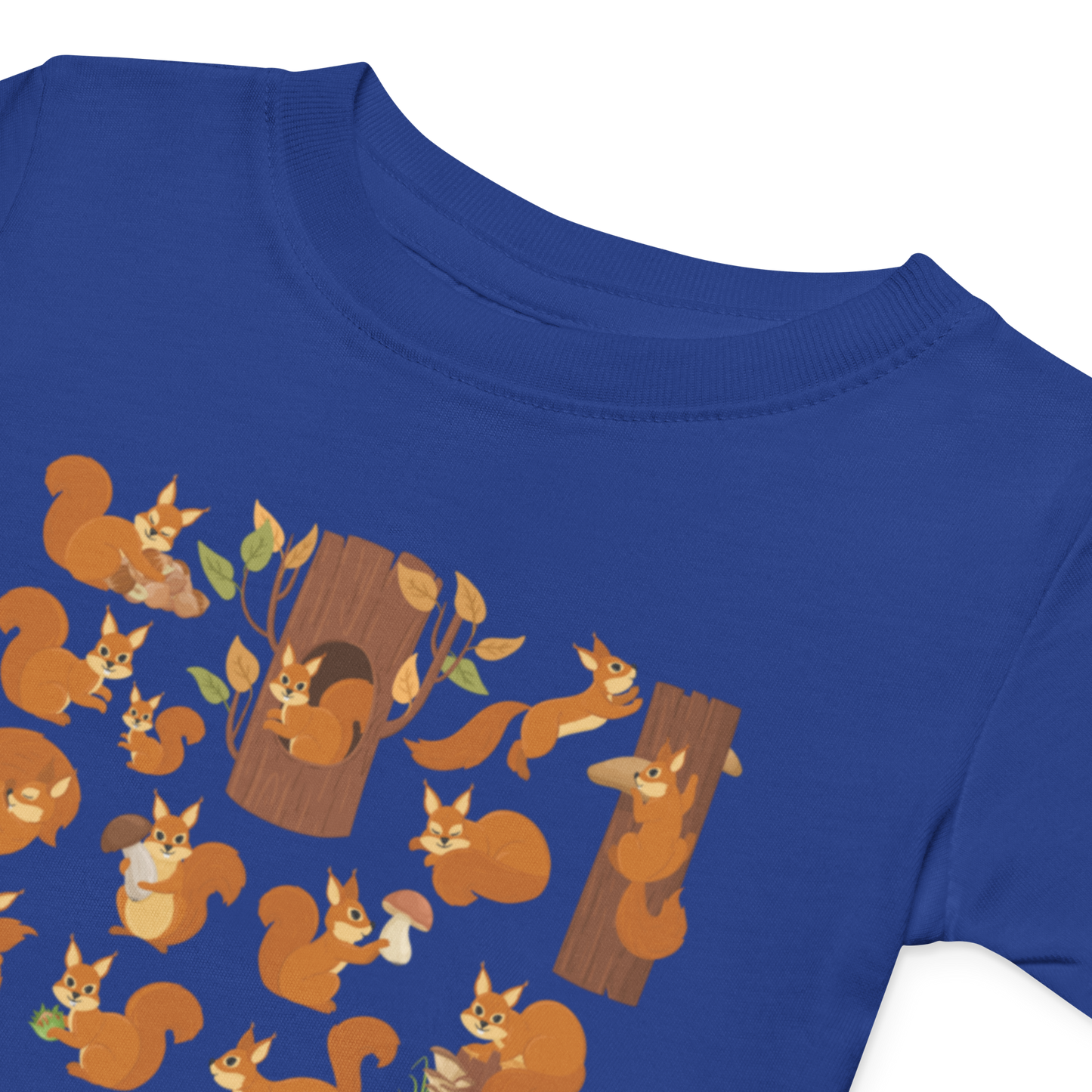 Baby-T-shirt – Lekfulla Ekorrar