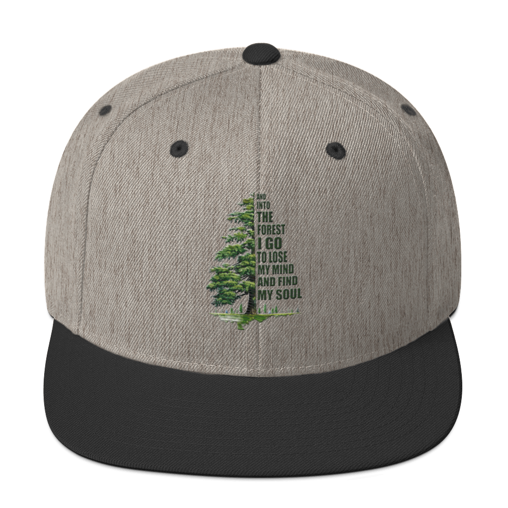 Snapback Keps - Skogssjäl (broderad)