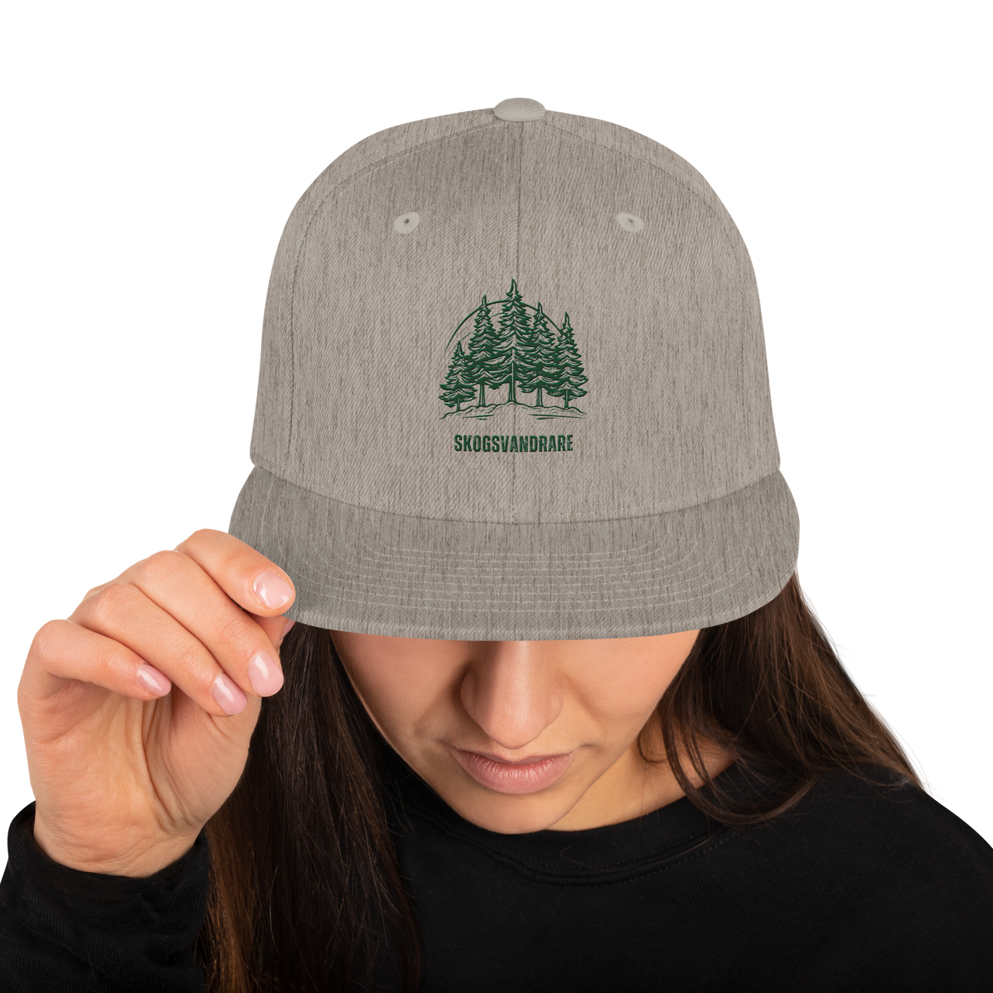 Snapback Keps - Skogsvandrare (broderad)