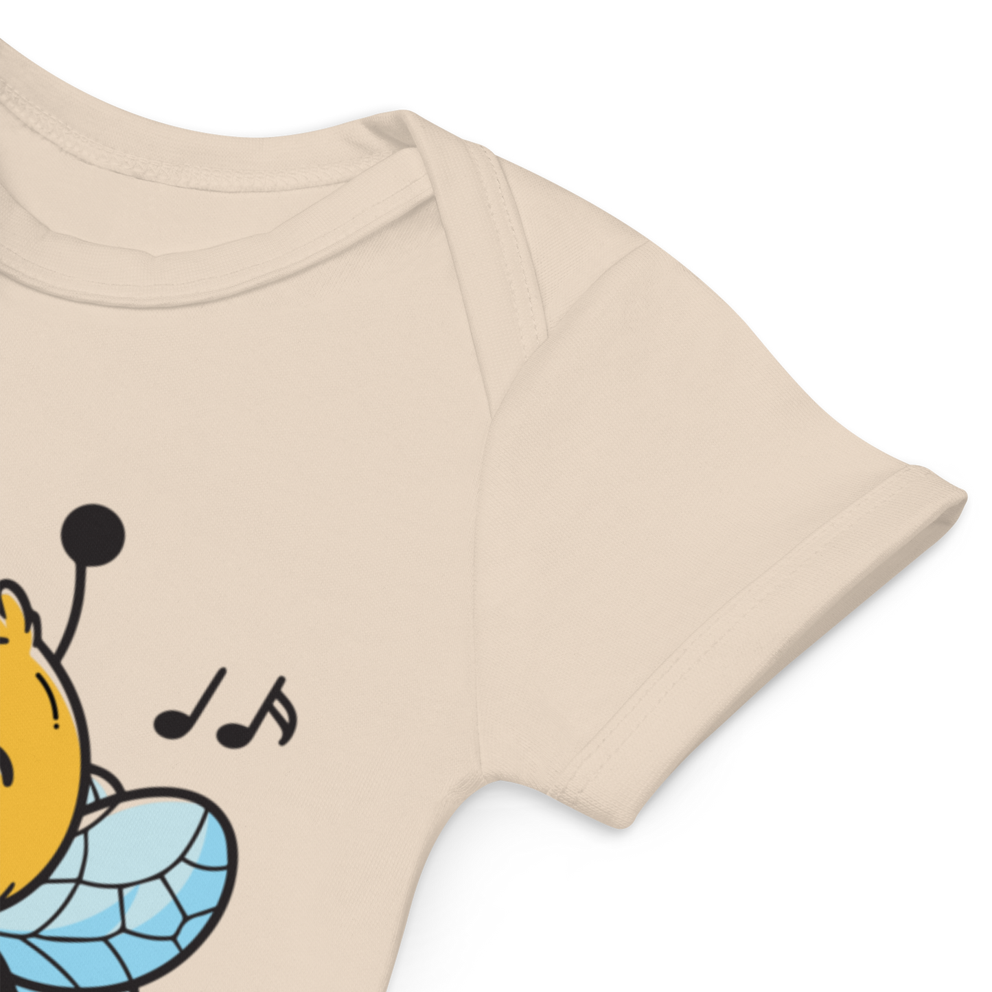 Ekologisk babybody – Sjungande Bi
