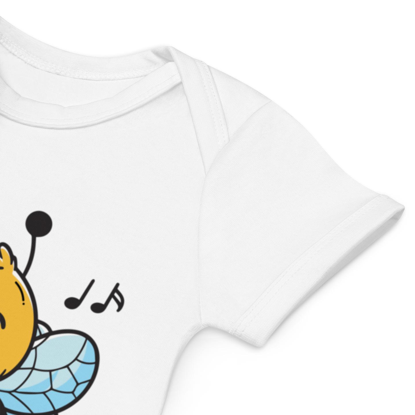 Ekologisk babybody – Sjungande Bi