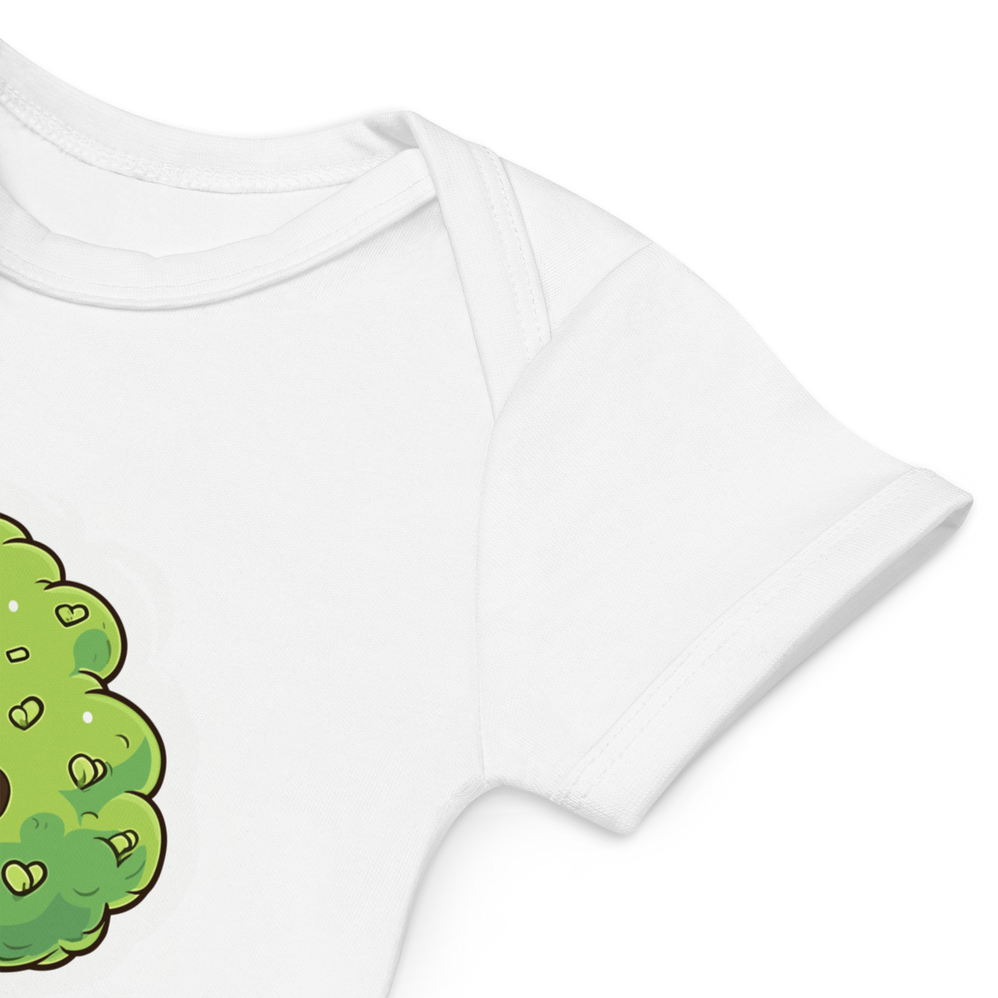 Ekologisk babybody - Sött Trädmotiv