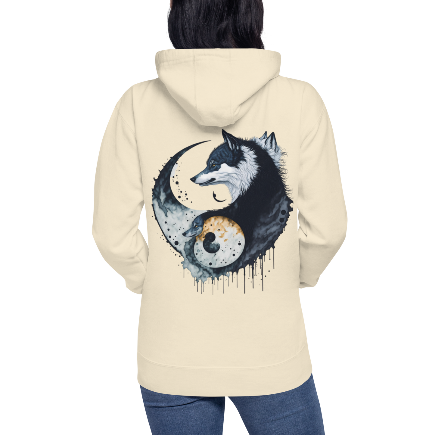 Unisex Premium Hoodie – Yin & Yang Vargar