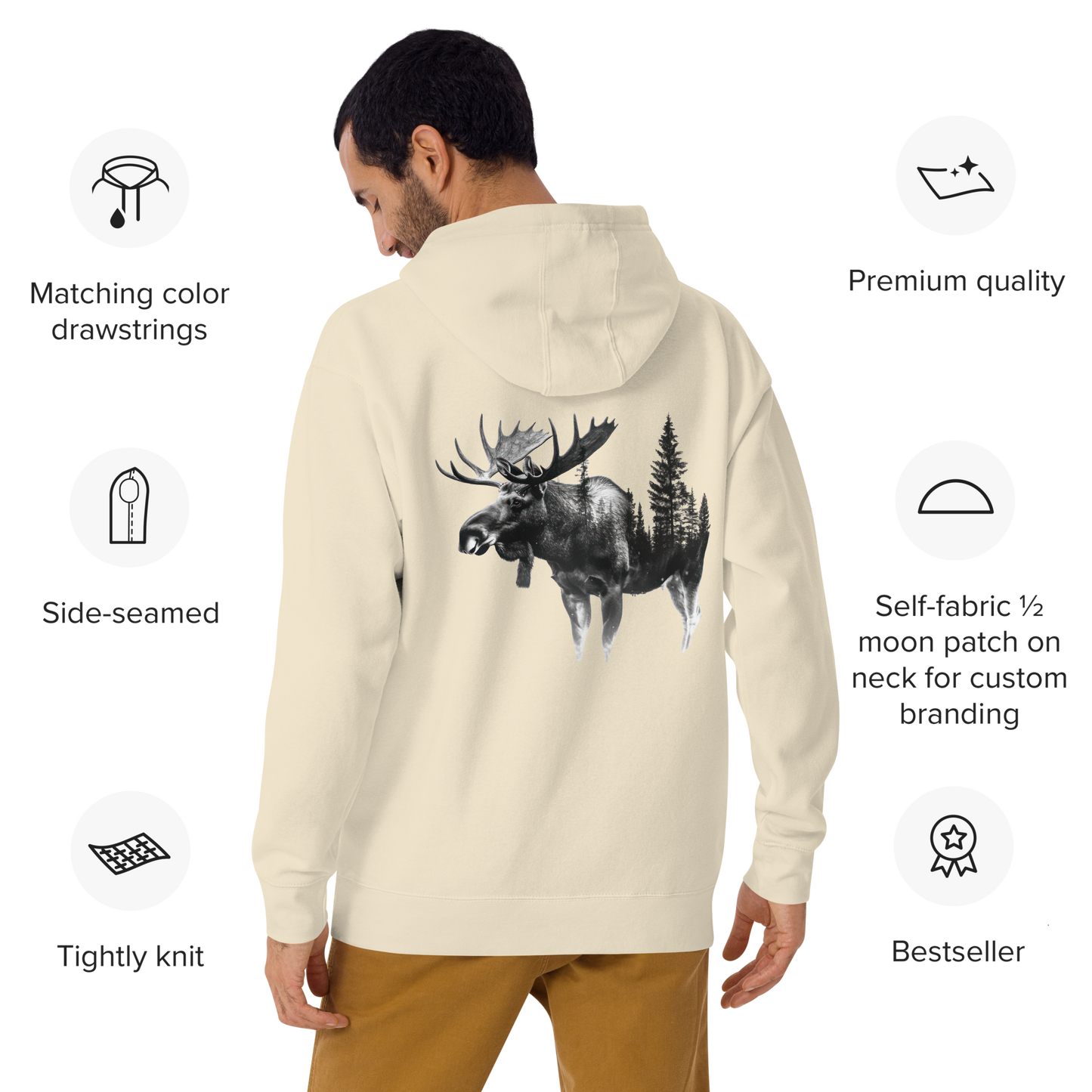Unisex Premium Hoodie – Skogens Konung
