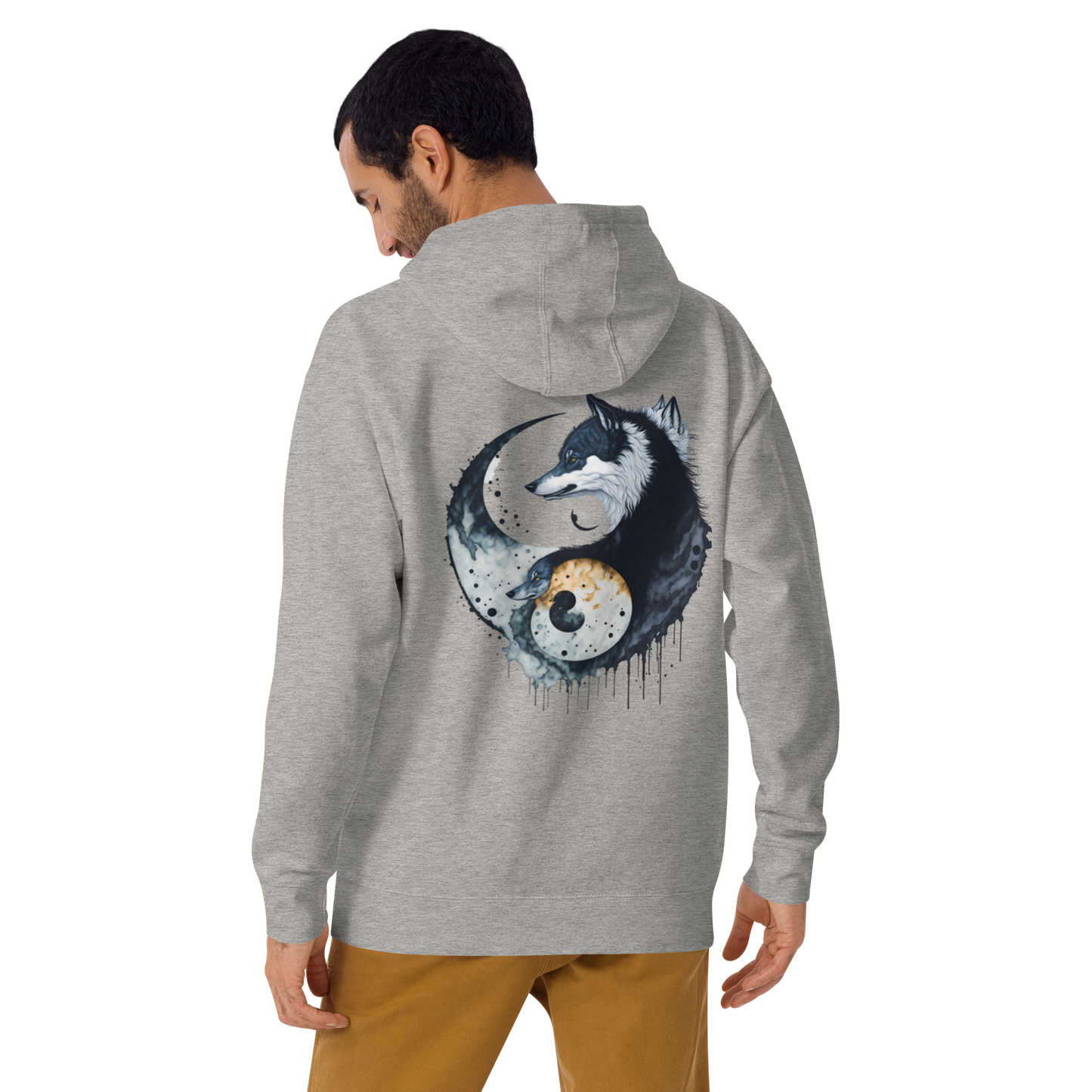 Unisex Premium Hoodie – Yin & Yang Vargar