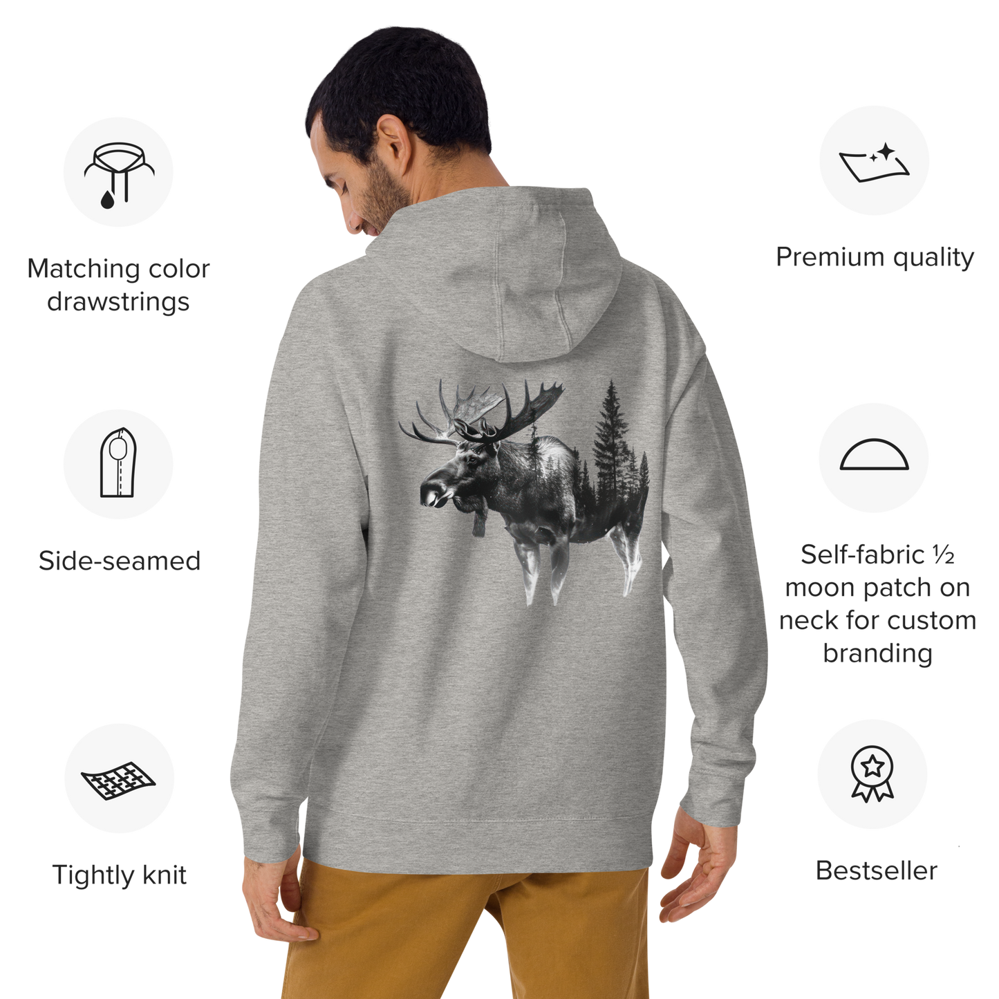 Unisex Premium Hoodie – Skogens Konung