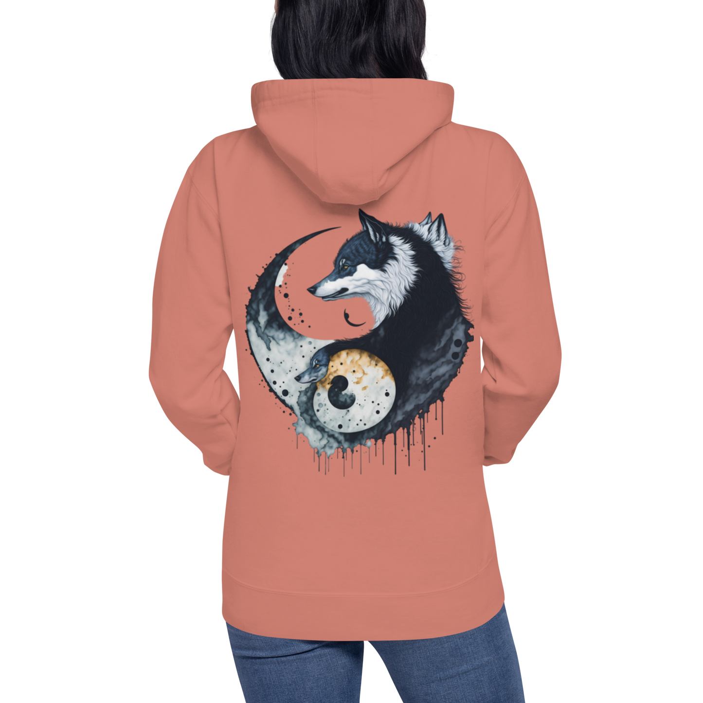 Unisex Premium Hoodie – Yin & Yang Vargar