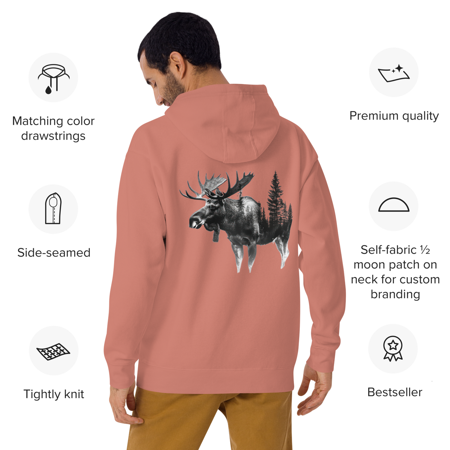 Unisex Premium Hoodie – Skogens Konung