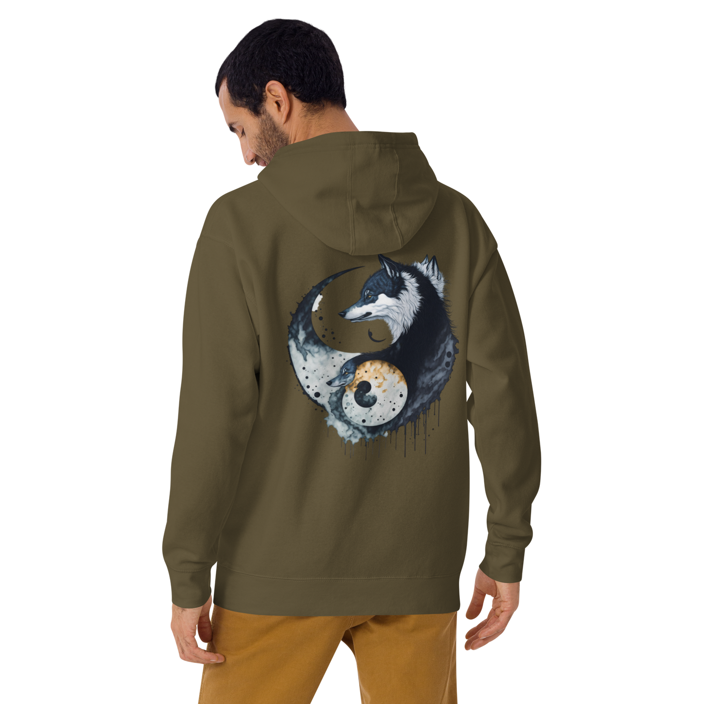 Unisex Premium Hoodie – Yin & Yang Vargar