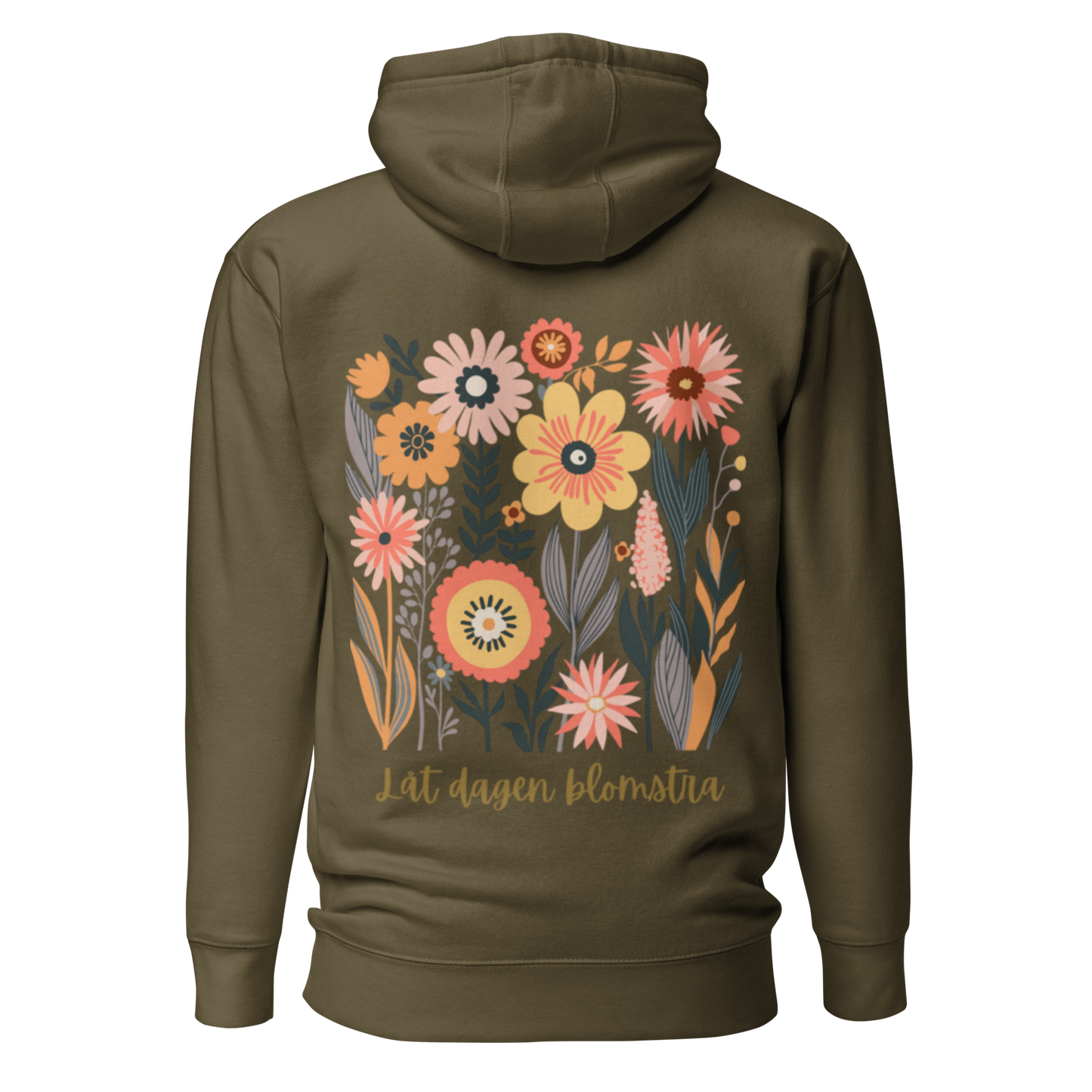 Unisex Premium Hoodie - "Låt Dagen Blomstra"
