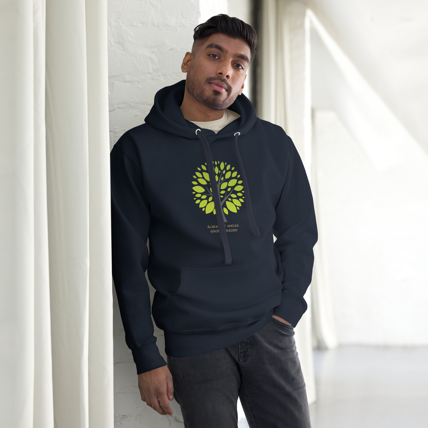 Unisex Premium Hoodie – Rädda Träden