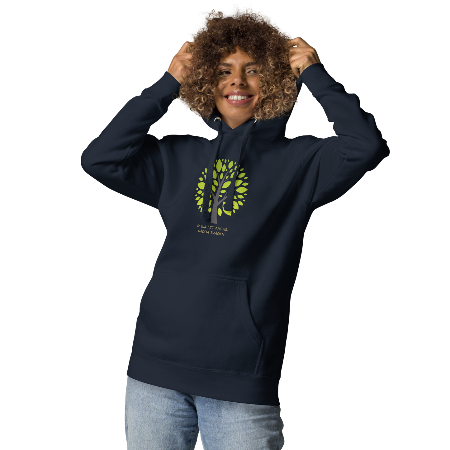 Unisex Premium Hoodie – Rädda Träden