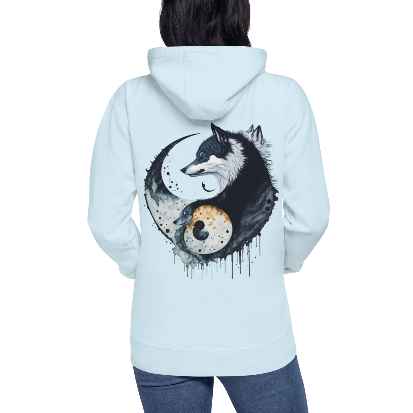 Unisex Premium Hoodie – Yin & Yang Vargar