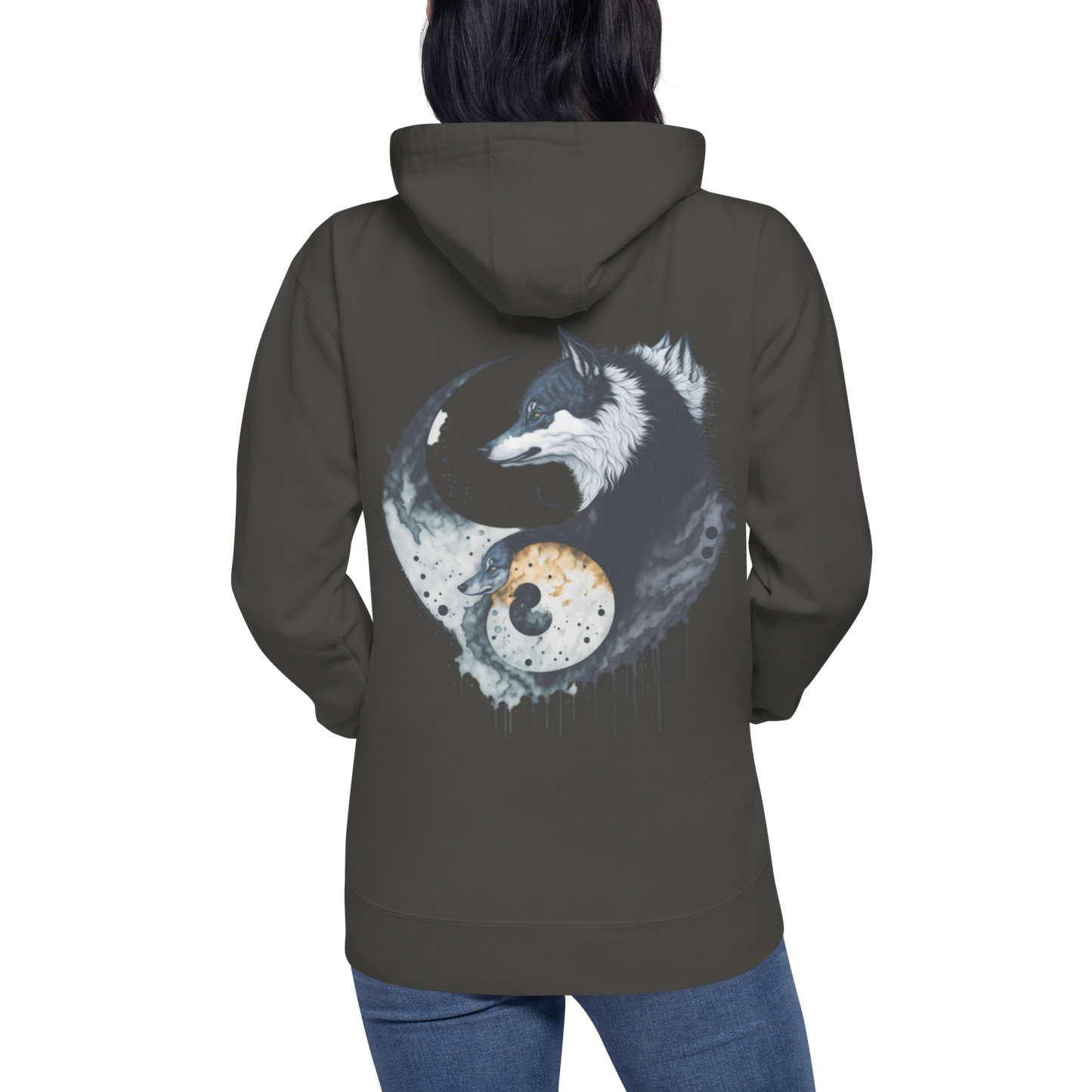 Unisex Premium Hoodie – Yin & Yang Vargar