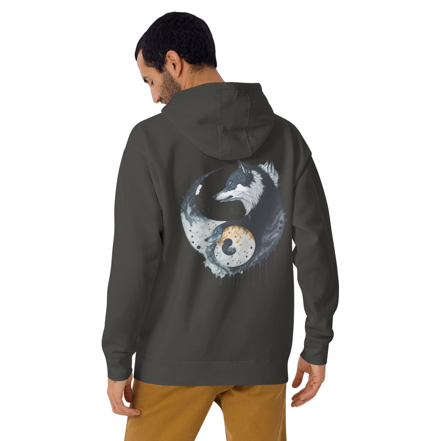 Unisex Premium Hoodie – Yin & Yang Vargar