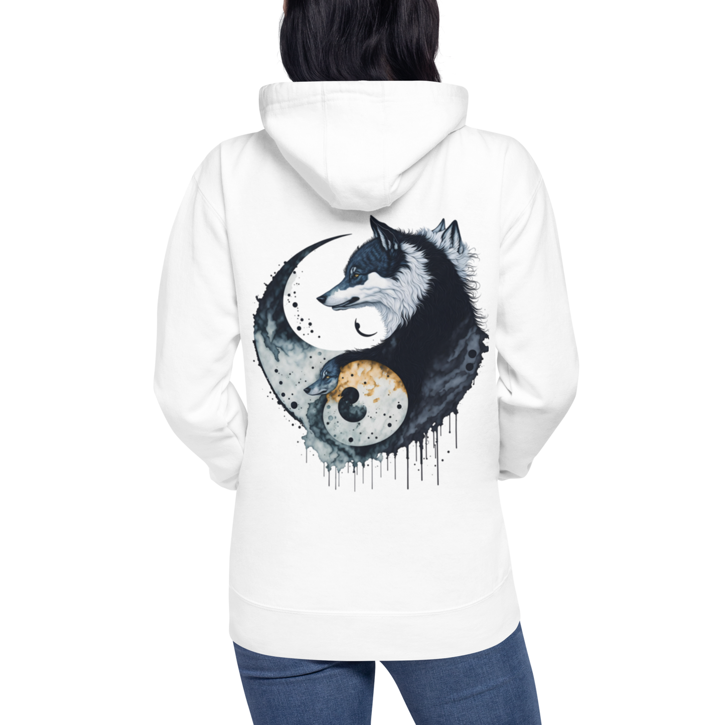 Unisex Premium Hoodie – Yin & Yang Vargar